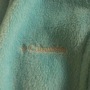 Columbia Jackets & Coats - Columbia turquoise fleece Columbia Jackets & Coats - Columbia turquoise fleece